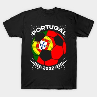 Portugal Flag Soccer Football Team T-Shirt